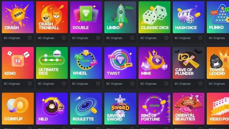 BC Game بہترین آن لائن گیمز کا تجربہ BC Game بہترین آن لائن گیمز کا تجربہ